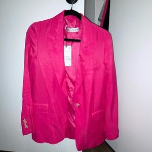 Pink blazer